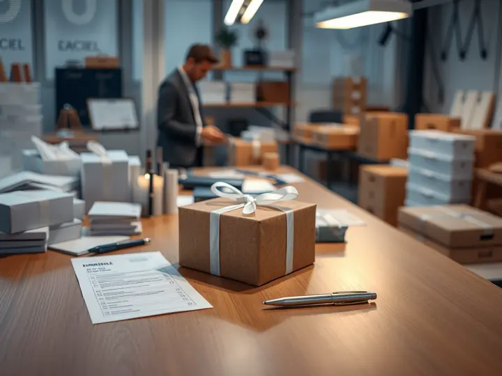 礼品验收检查场景