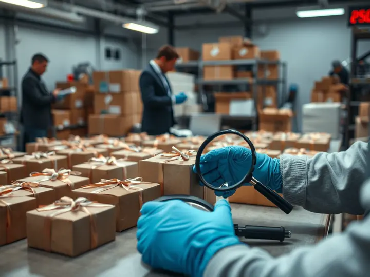 礼品质检场景